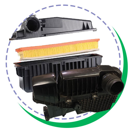 Engine air filter housing